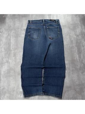 Y2K Blue FUBU Grunge Baggy Skater Denim Jeans
